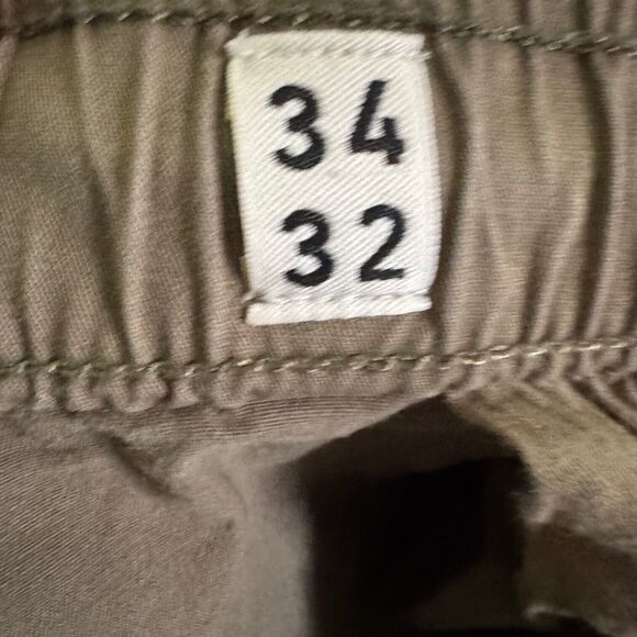 Jack & Jones JJIVEGA JJLANE Chino Jogger Anti Fit 34x32 Green MEASURES 34x27 - Picture 7 of 12